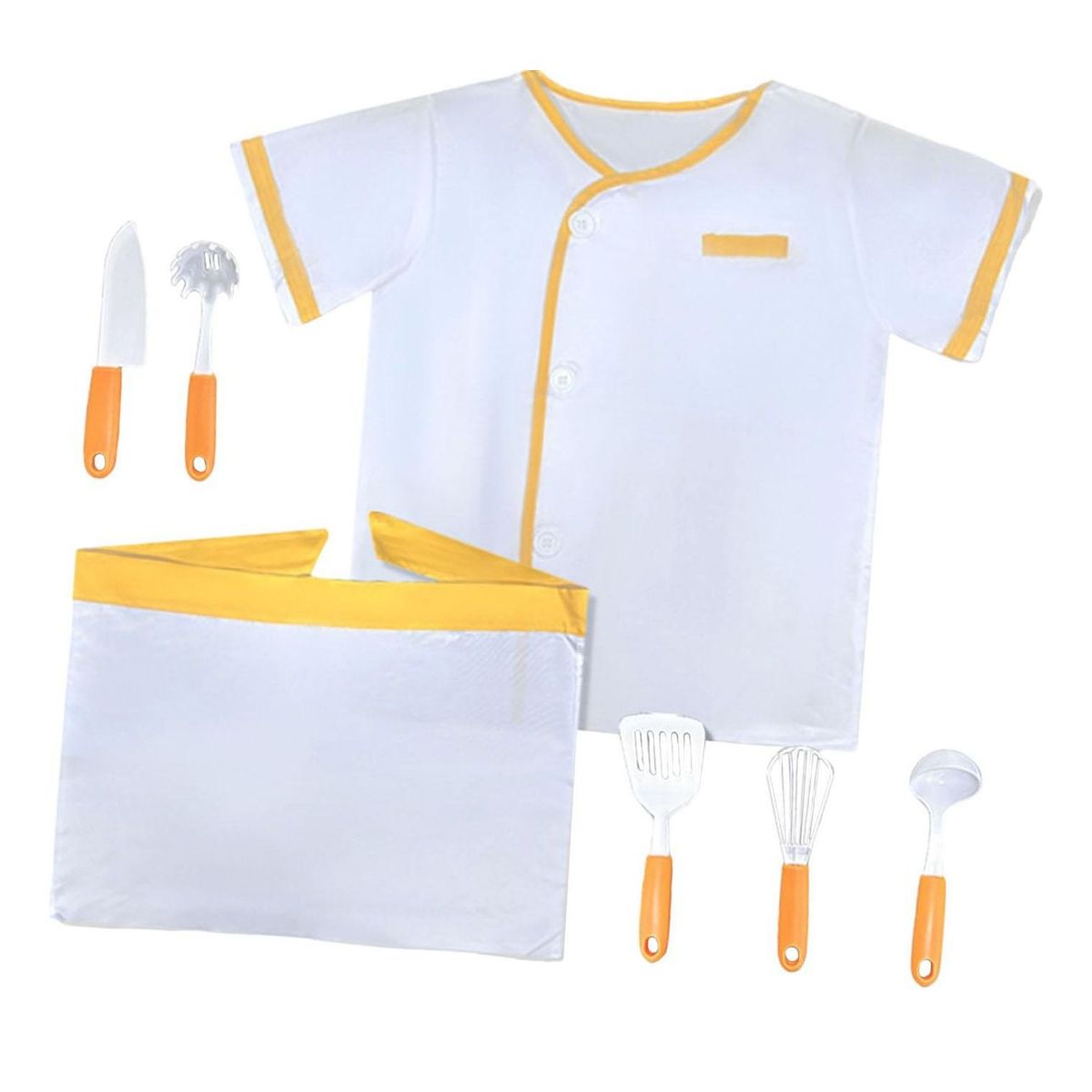 GENERICO - Juego Chef De Cocina Para Niño Rol De Chef Disfraz