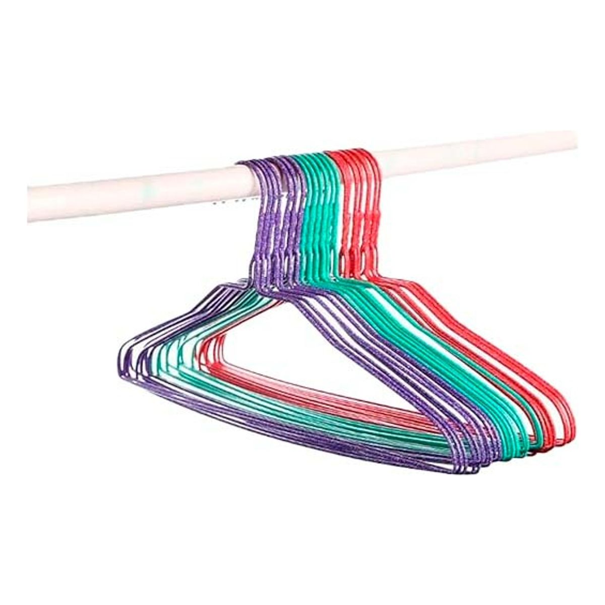 GENERICO - Pack 30 Colgadores De Ropa Grandes Antideslizantes Engomados