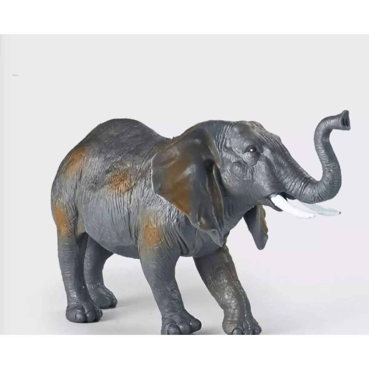 GENERICO - Figura Elefante Realista 14cm Animal Coleccionable