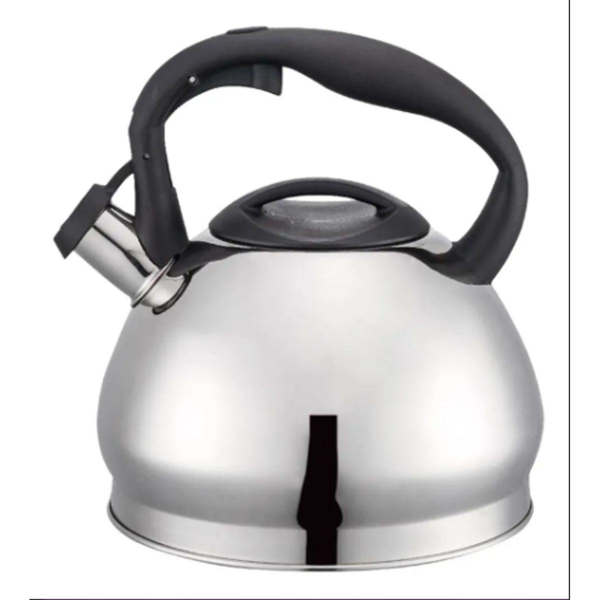 GENERICO - Tetera Acero Inoxidable Hervidor De Té Silbato 3,6 Litros Plateado
