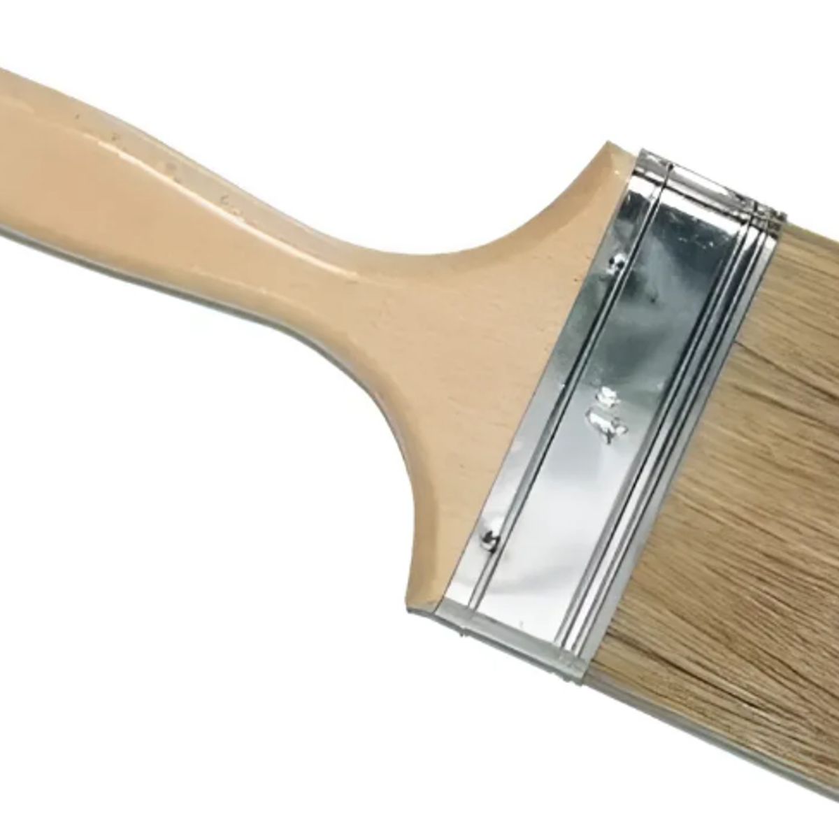 GENERICO - Brocha Para Pintar Mango De Madera 3 Pulgadas 76mm Beige