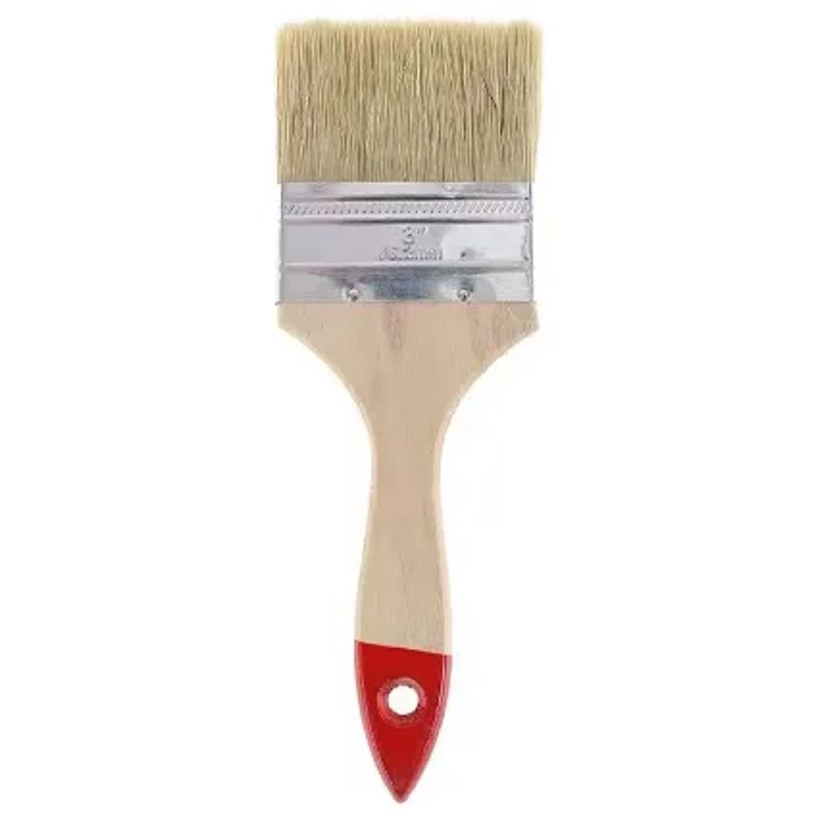 GENERICO - Brocha Para Pintar Mango De Madera 3 Pulgadas 76mm Beige