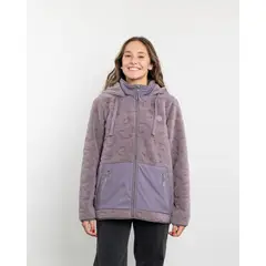 POLEMIC - Poleron mujer Chaqueta polar Sherpa Hot Print