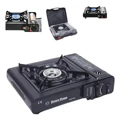 GENERICO - Cocinilla A Gas Regulador Camping Cocina Portátil Con Maleta