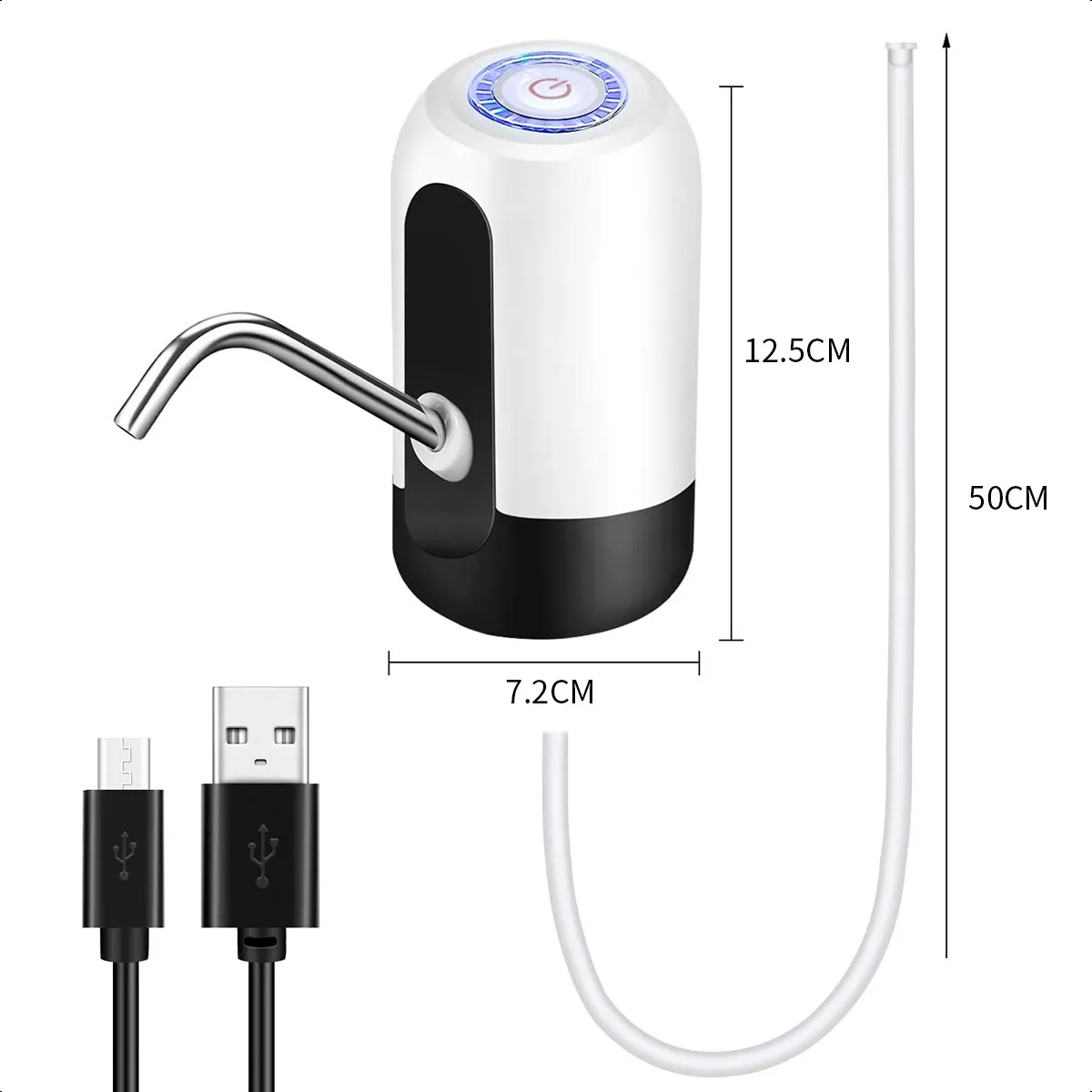GENERICO - Dispensador De Agua Automático Carga Usb