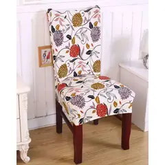 GENERICO - SET DE 6 FUNDAS LISAS ELASTICADAS DE SILLAS