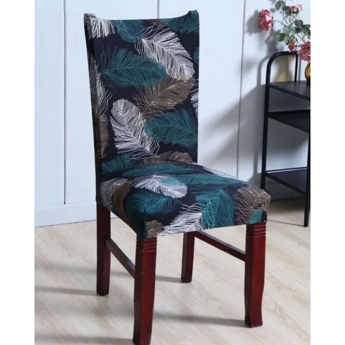 GENERICO - SET DE 6 FUNDAS LISAS ELASTICADAS DE SILLAS