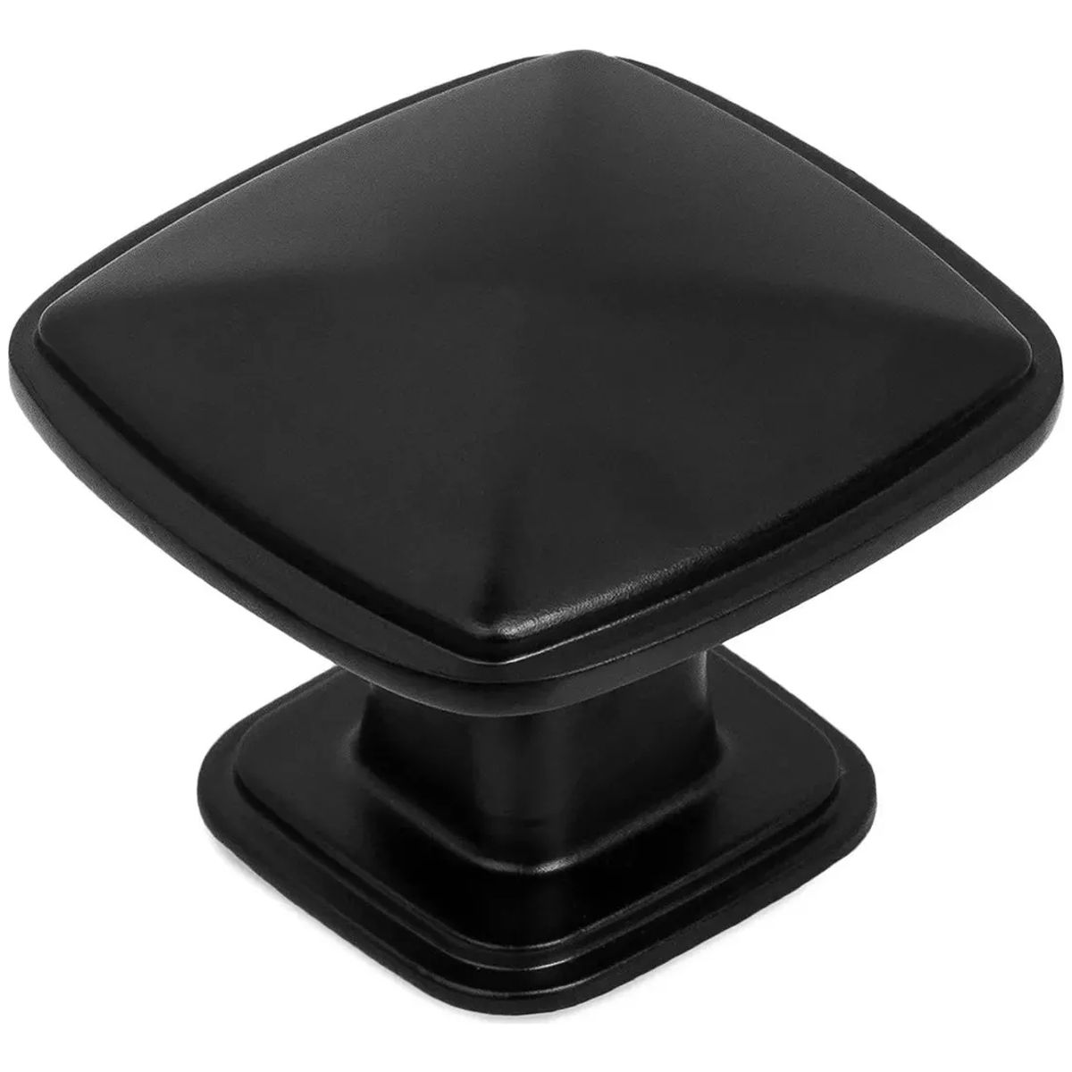 GENERICO - 10 Unid Tiradores De Cajón Mueble Manilla Mango Con Tornillo Negro - 338035