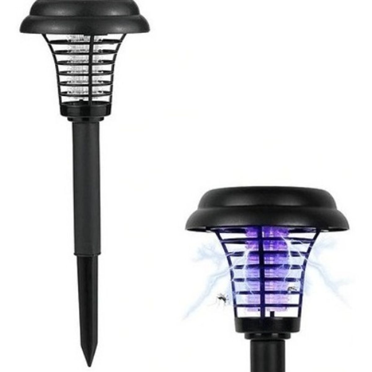 GENERICO - Estaca Solar Led Césped Jardín Decoración Mata Mosquito 003235