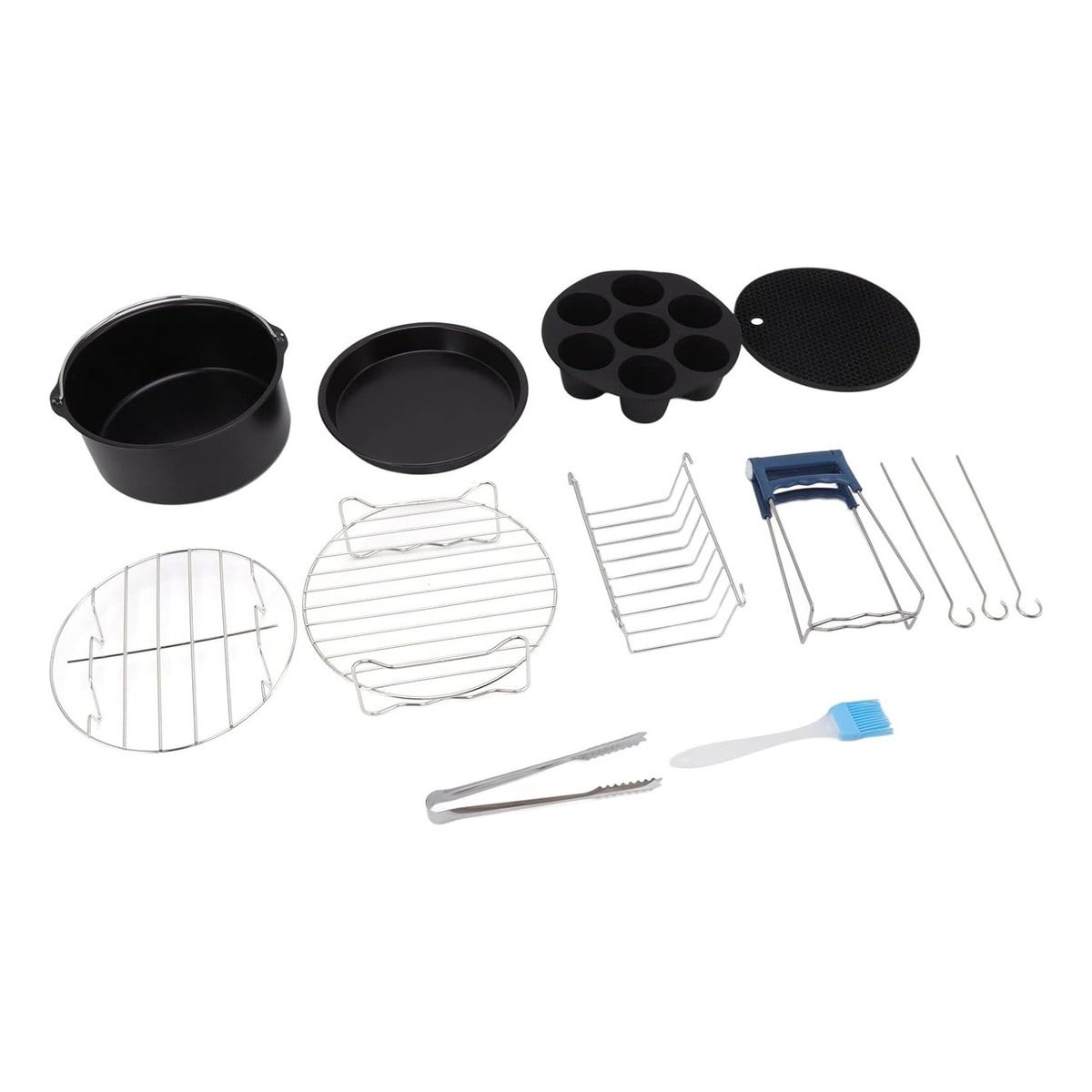 GENERICO - Kit 12 De Accesorios De Freidora De Aire De Calidad