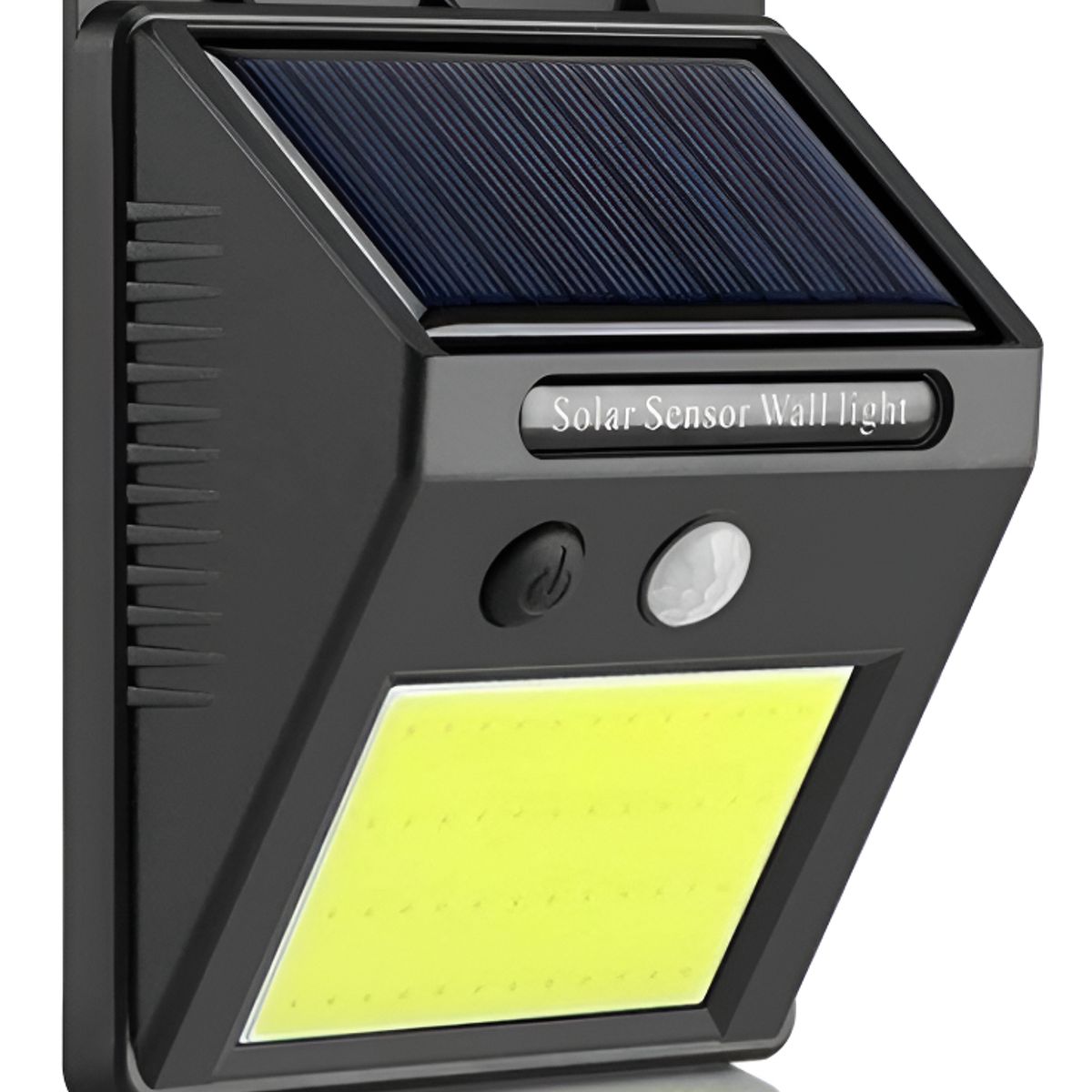 GENERICO - Foco Led Solar 48led Con Sensor Movimiento Exterior 003233 Negro Blanco