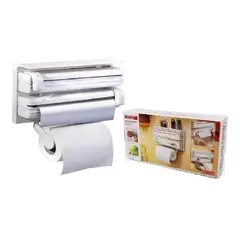 GENERICO - Dispensador Corta Fácil Triple Papel De Cocina Toalla 228035 228035 B43