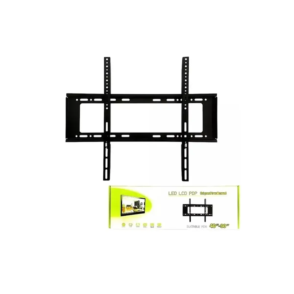 GENERICO - Soporte Base De TV Fijo 40-80 Pulgadas