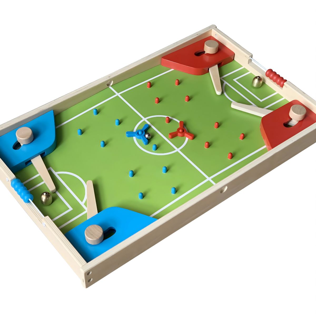 ABC - Juego de Mesa Multifuncional 4 en 1 de Madera