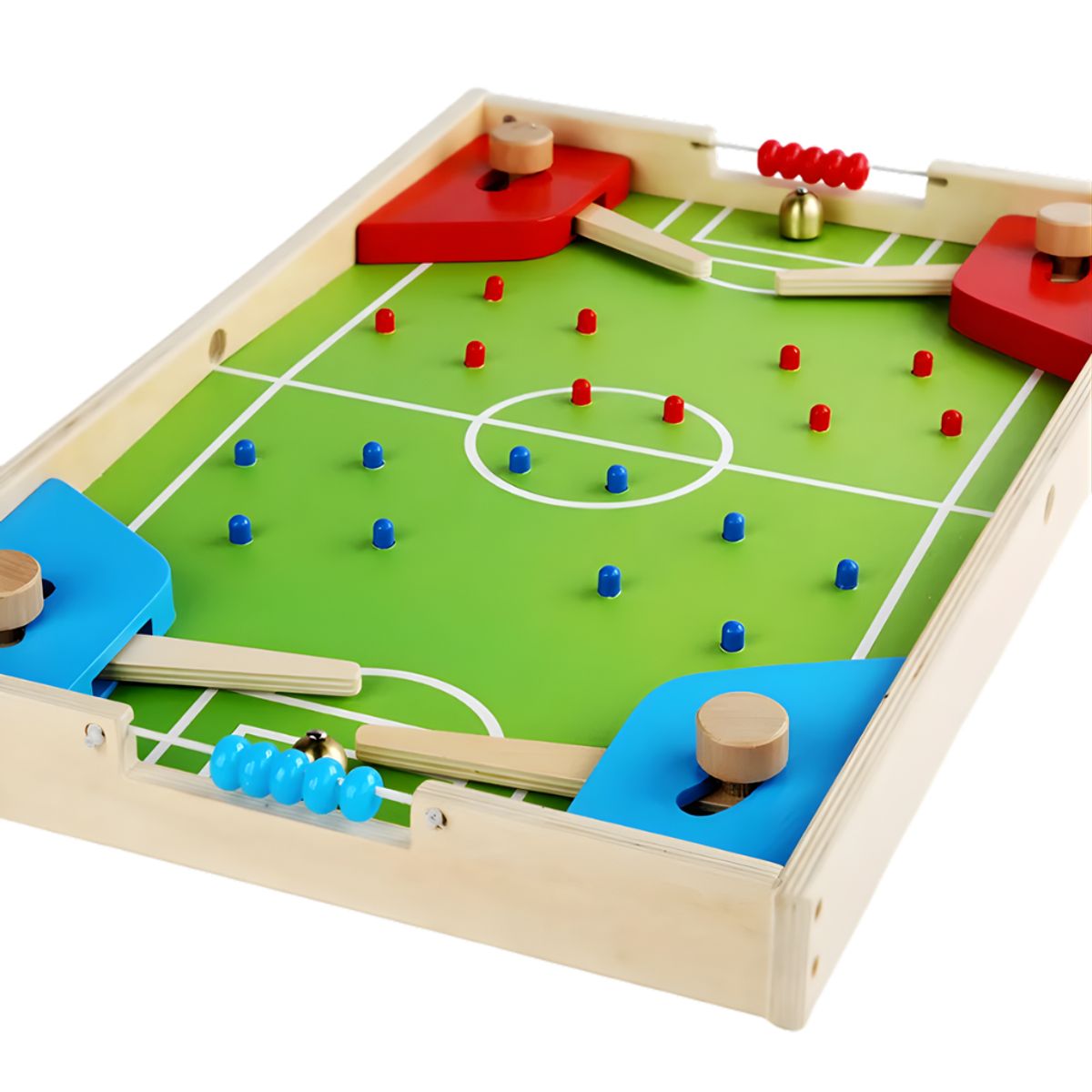 ABC - Juego de Mesa Multifuncional 4 en 1 de Madera