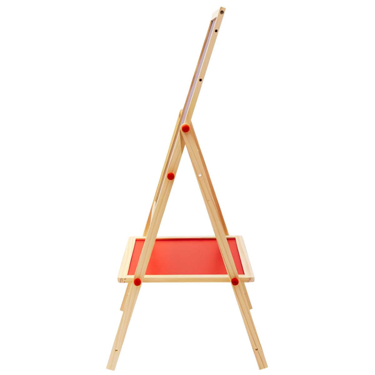 ABC - Pizarra Infantil 2 en 1 Ajustable – Tiza y Acrílica