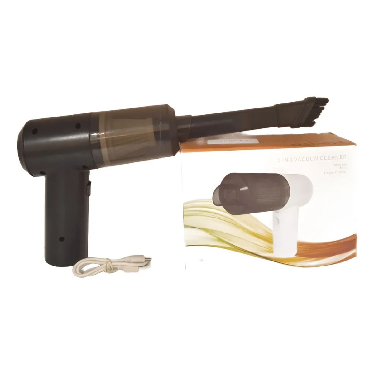 GENERICO - Mini Aspiradora Portátil e Inalámbrica 2 en 1