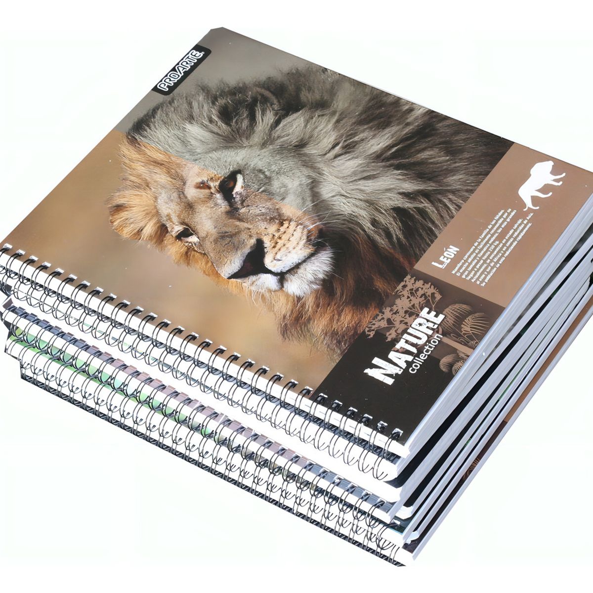 GENERICO - 10 Cuadernos Universitarios Nature Proarte 7mm 100 Hojas