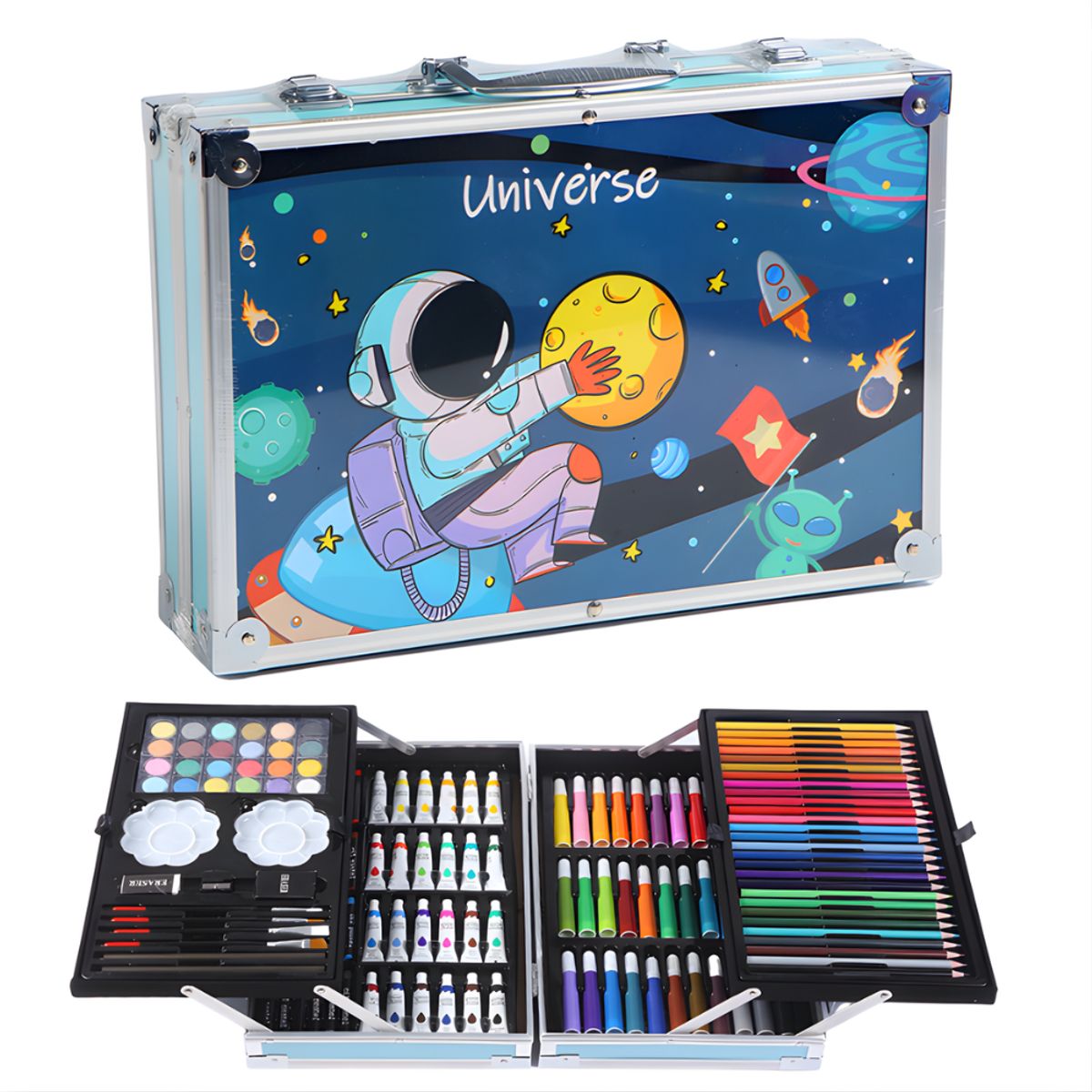 ABC - Maletín Artístico Infantil 145 Piezas – Set de Arte Universe