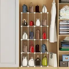 GENERICO - Practico Armario Closet Ropero Armable Organizador 12 Bolsos 34816