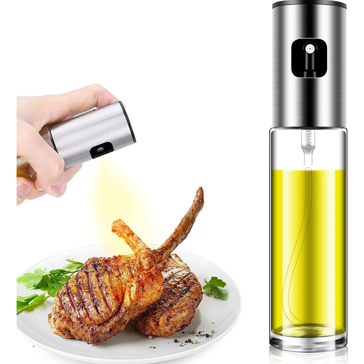 GENERICO - X3 Rociador De Aceite Aceitero Spray Alcuza Vinagre Limon