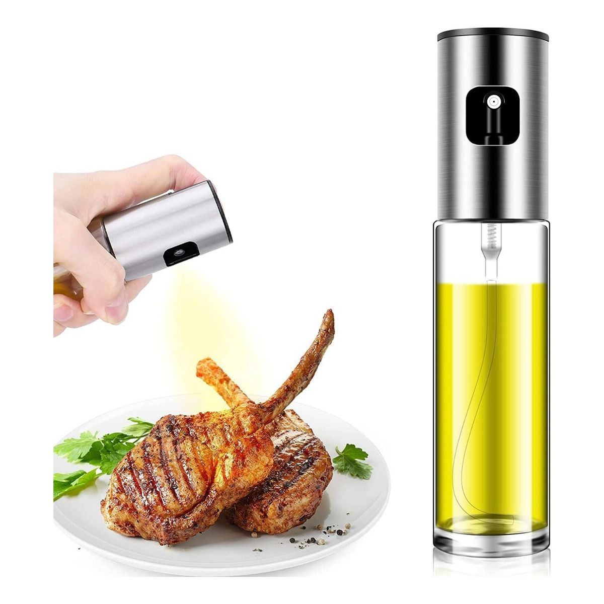 GENERICO - X3 Rociador De Aceite Aceitero Spray Alcuza Vinagre Limon