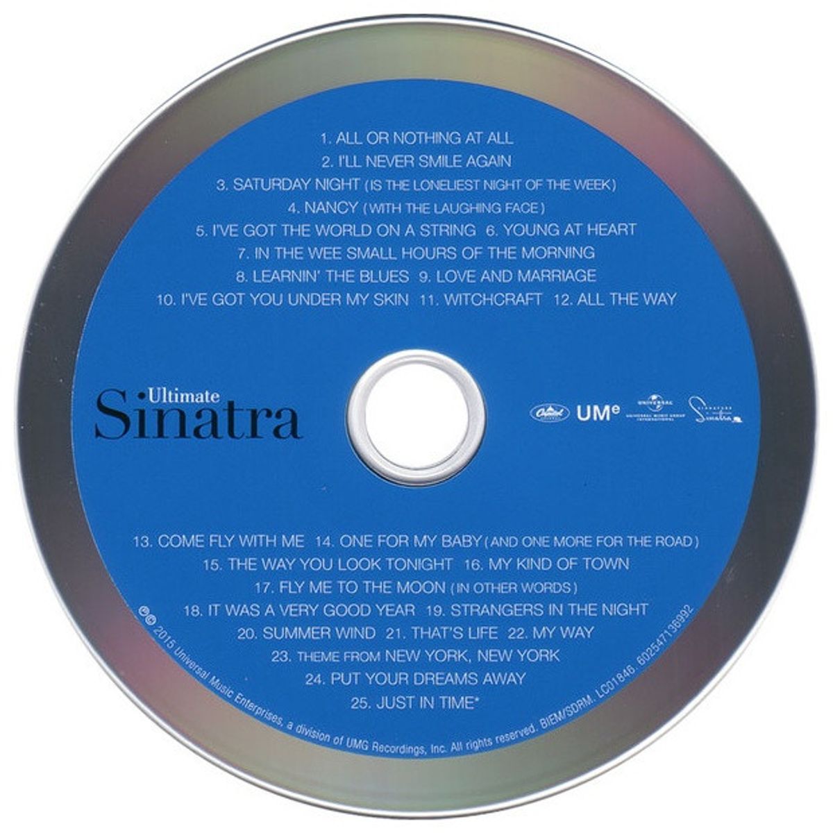 HITWAY MUSIC - FRANK SINATRA - ULTIMATE SINATRA - CD