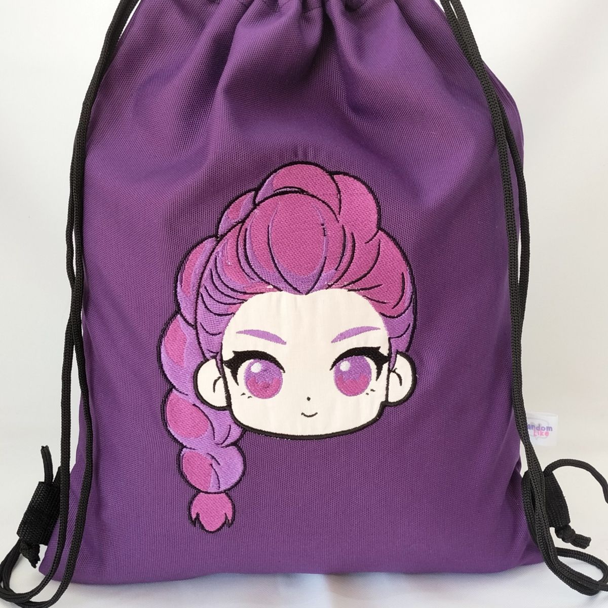 GENERICO - Bolso morral Rumi De Huntrix Bordado Lona Anti-fluidos
