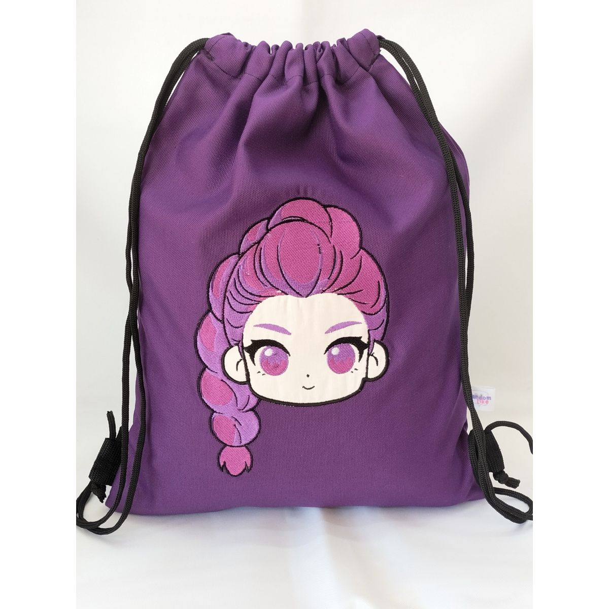 GENERICO - Bolso morral Rumi De Huntrix Bordado Lona Anti-fluidos