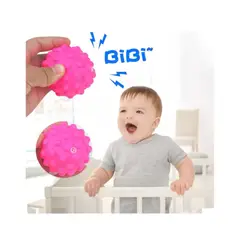 GENERICO - SET DE PELOTAS DE ESTIMULACION SENSORIAL INTERACTIVAS PARA BEBES