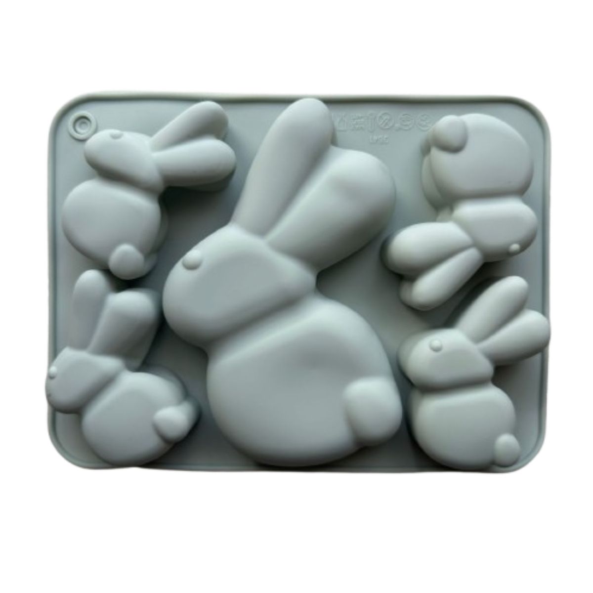 GENERICO - Molde Silicona Conejitos De Pascua Diseño C