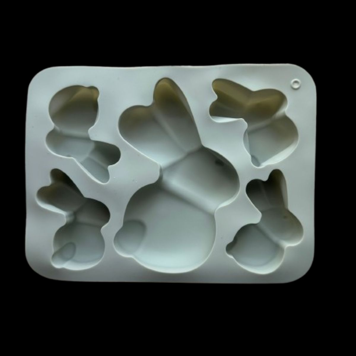 GENERICO - Molde Silicona Conejitos De Pascua Diseño C