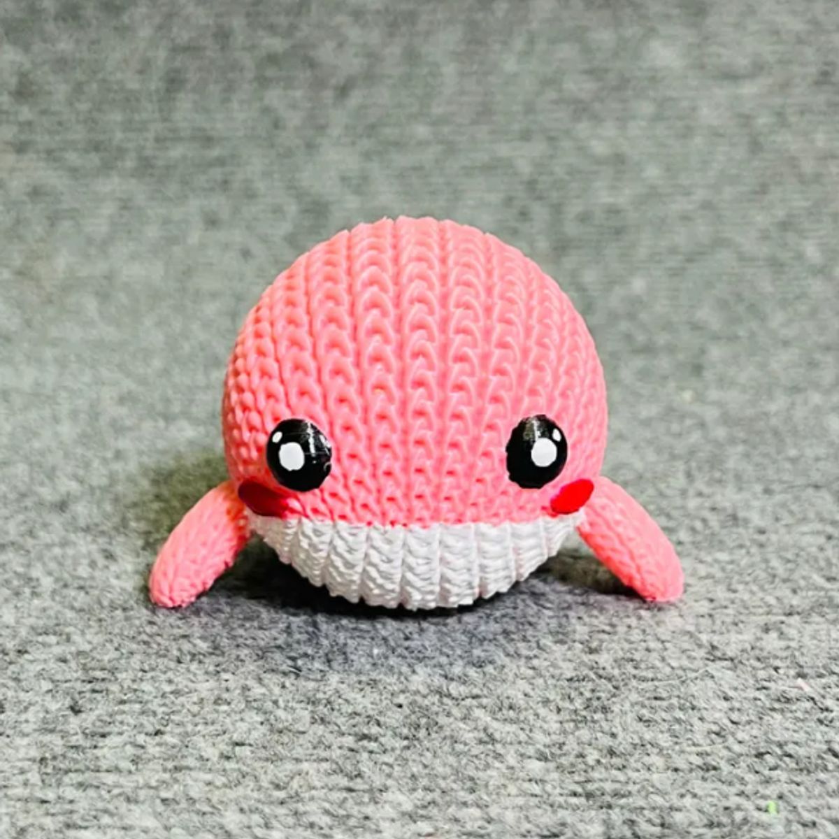 GENERICO - Figura ballena adorable estilo tejido