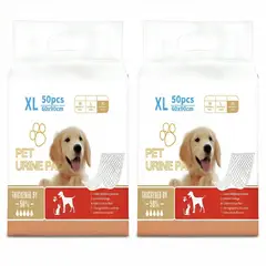 IDEEHOUSE - 100 Sabanillas Perros De Entrenamiento Pañales 60x90Cm