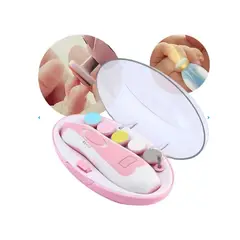 GENERICO - Corta Uñas Para Bebés Y Niños Lima Eléctrica Rosa