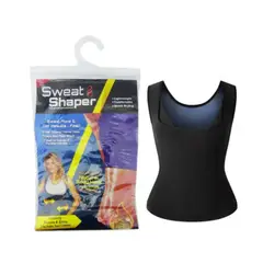 GENERICO - Faja Reductora Polera Mujer, Quemadora De Grasas