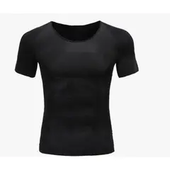 GENERICO - Poleras Compresion Hombre Faja Polera Reductora Hombre Manga