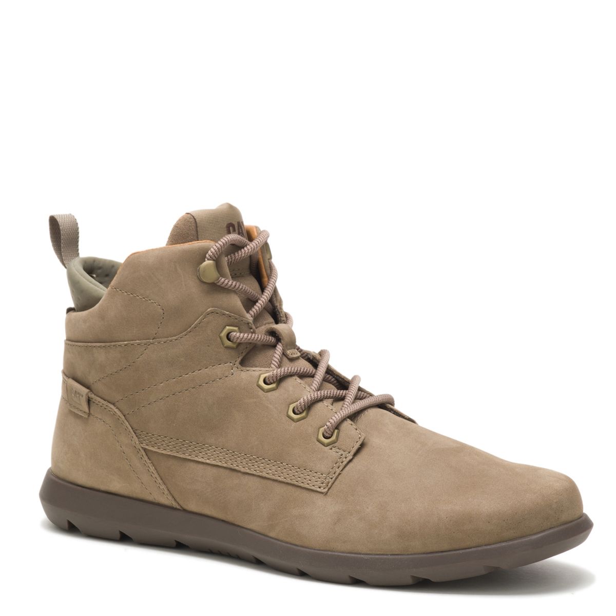 CAT - Botín Hombre Cuero Café