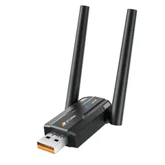 GENERICO - Adaptador Antena Wifi6 Ax900mbps 2.4ghz 5ghz Usb Pc