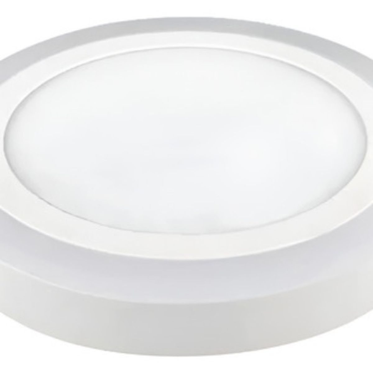 GENERICO - Foco Panel Plafón Led Bicolor Sobrepuesto 12w + 6w Redondo Blancoazul-003107