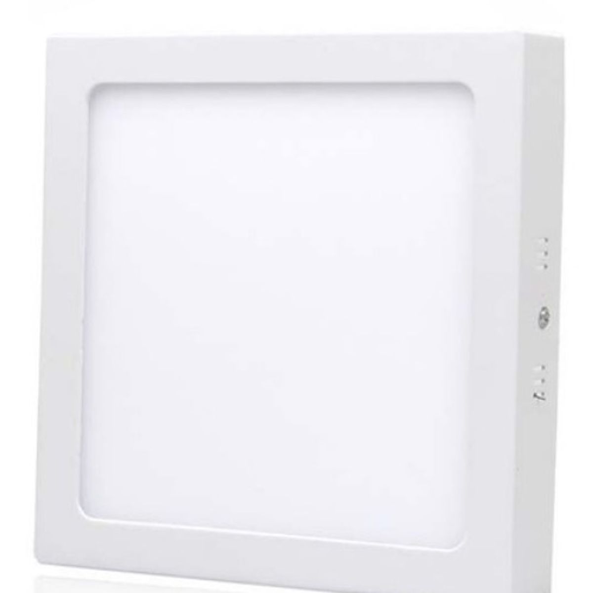 GENERICO - Foco Panel Plafón Led 6w Sobrepuesto Cuadrado Luz Frio Blanco-003024 B15