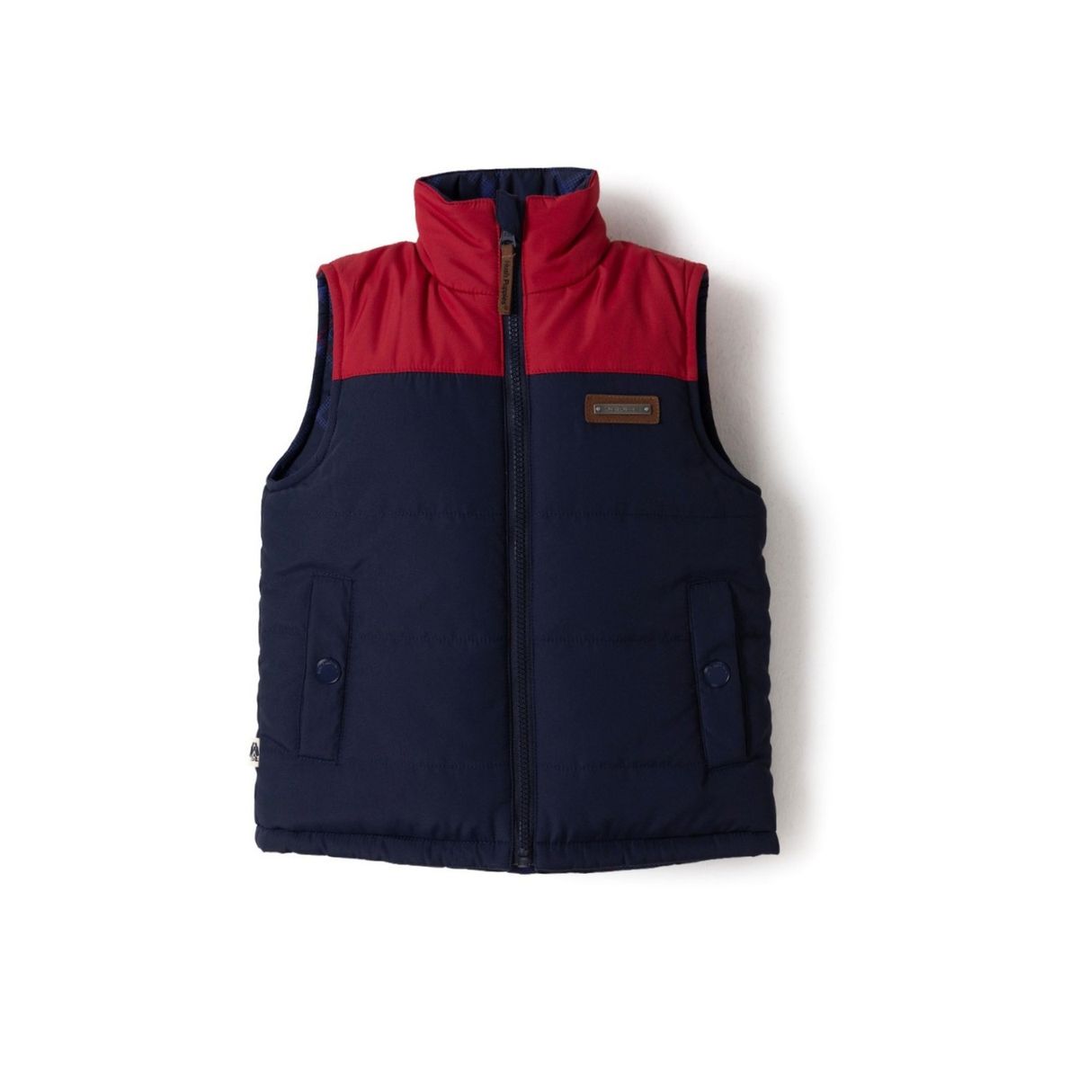 HUSH PUPPIES - Parka Water Resistant Niño Blaze Azul HUSH PUPPIES