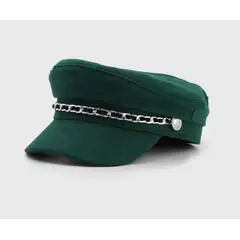 DULCE RESPLANDOR - BOINA MILITAR PAÑO - MUJER