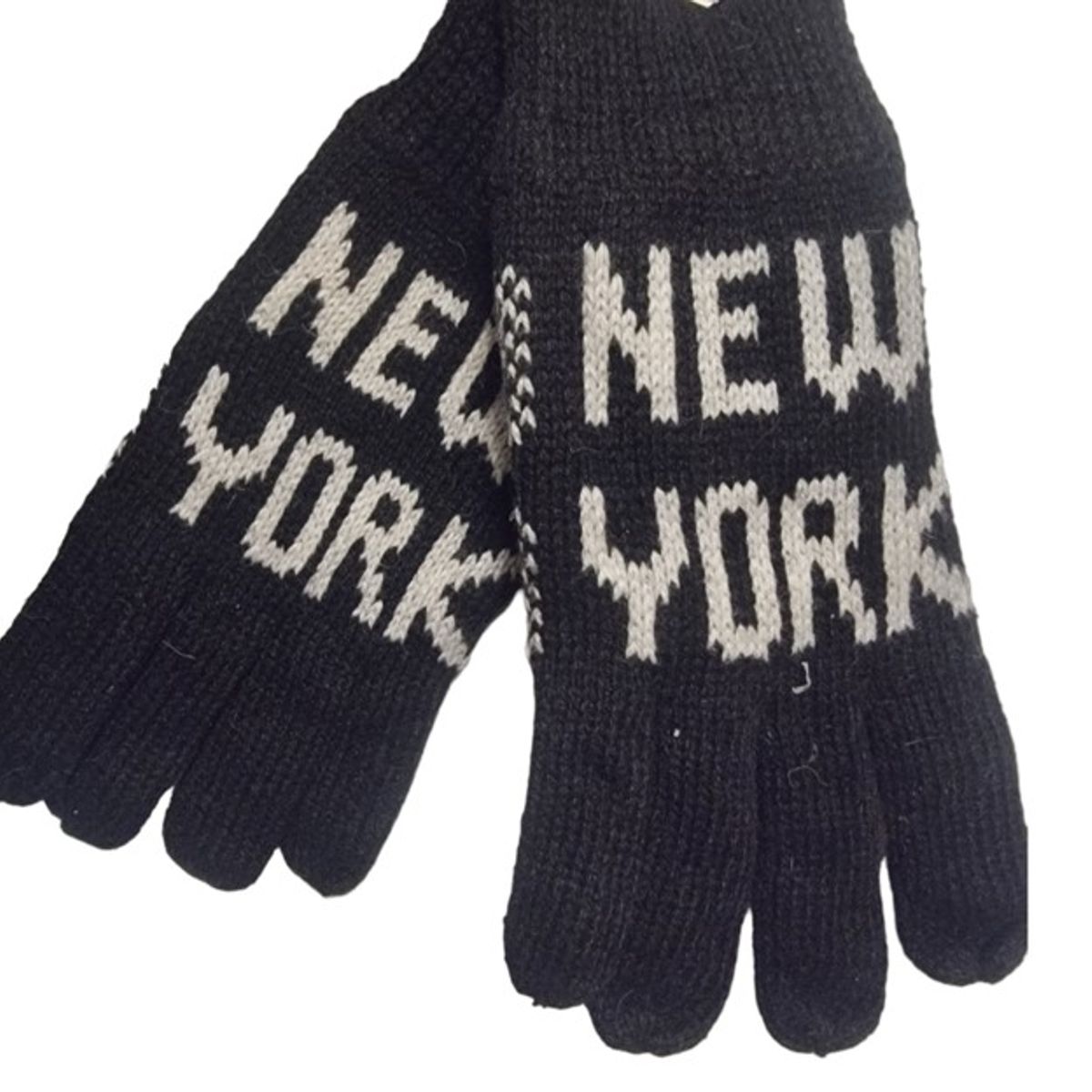 DULCE RESPLANDOR - GUANTE CALIDO DE LANA FORRADO -HOMBRE