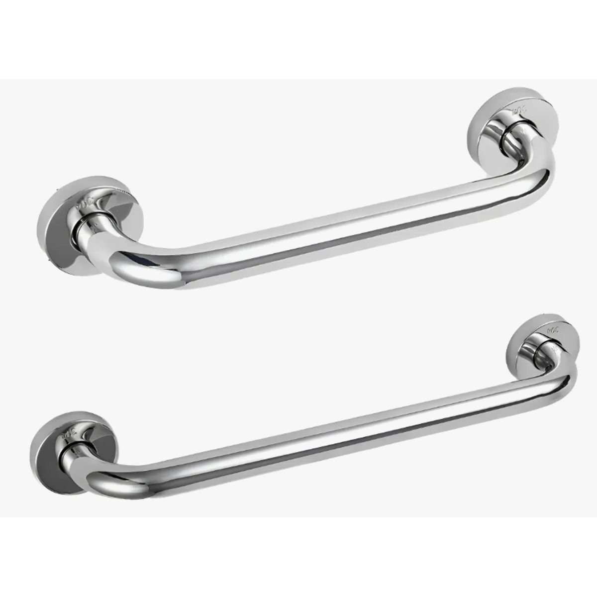 GENERICO - 2 Barras Agarradera De Apoyo 50cm Para Baño Acero Inoxidabe.