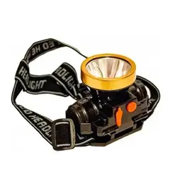 GENERICO - Linterna Frontal Recargable Foco Cabeza Foco Minero 300lm