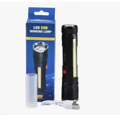 GENERICO - Linterna De Mano Con Iman Y Zoom Telescopico Ljk 1200lum