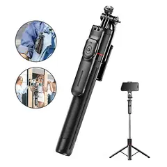 GENERICO - Palo Selfie Trípode Escalable Fotografía Con Bluetooth 17m