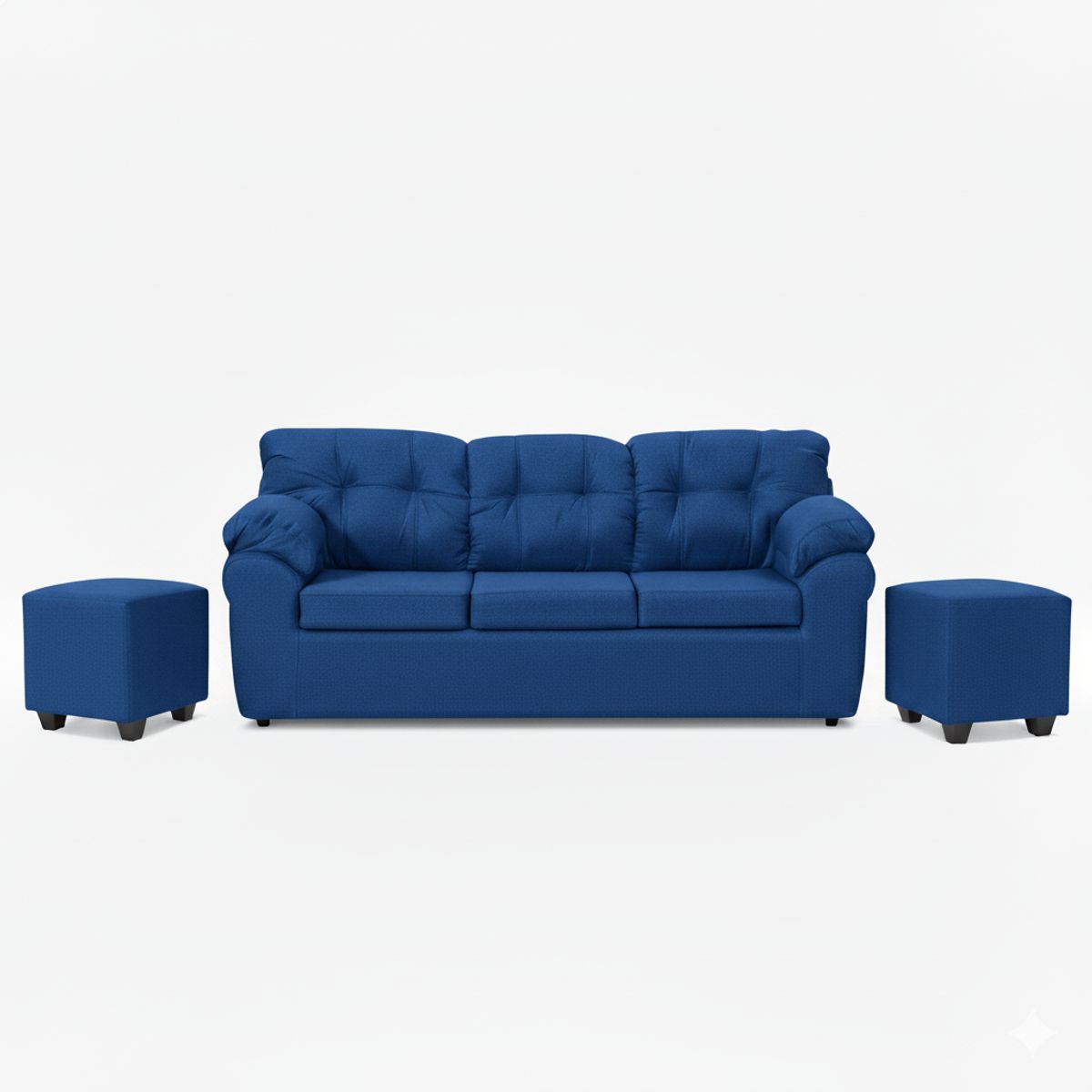 DECO OUTLET - Living Polonia  3C+2 Pouf Tela