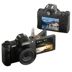 RENVMEXY - Cámara Digital 4K 68MP Visor Réflex 28x Zoom Digital + 64GB Gratis